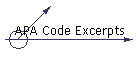 APA Code Excerpts